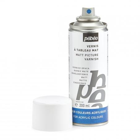 Vernis spray mat acrylique Pebeo 200ml