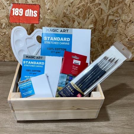 Pack découverte de l'acrylique
