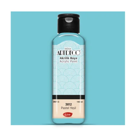 Peinture acrylique ARTDECO 140ml Vert pastel 3812