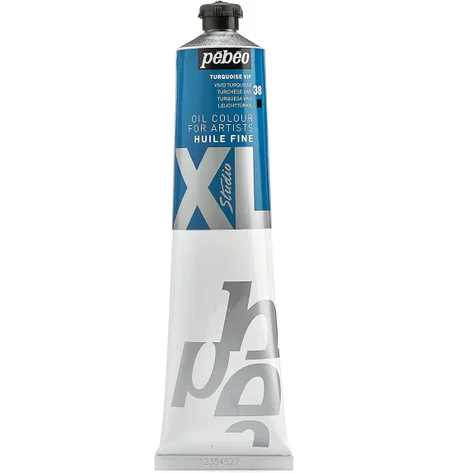 Peinture à l'huile Pebeo 200ml Turquoise vif