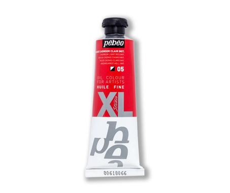 Peinture à l'huile Pebeo 37ml Rouge cadmium clair imit