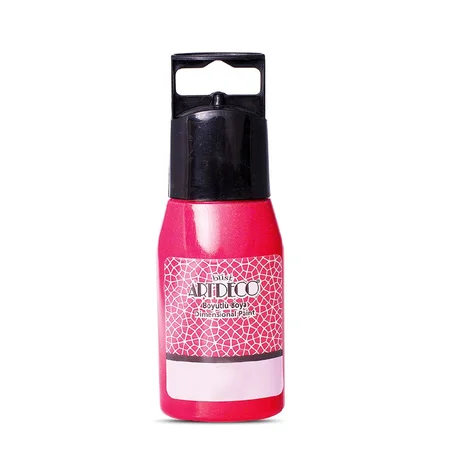 Peinture 3D Fashion ARTDECO 60ml Rouge pailleté