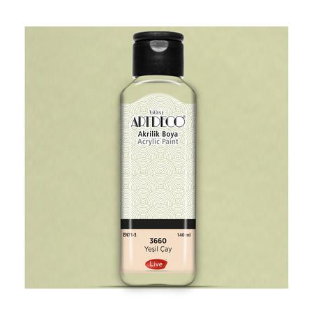 Peinture acrylique ARTDECO 140ml Vert thé 3060