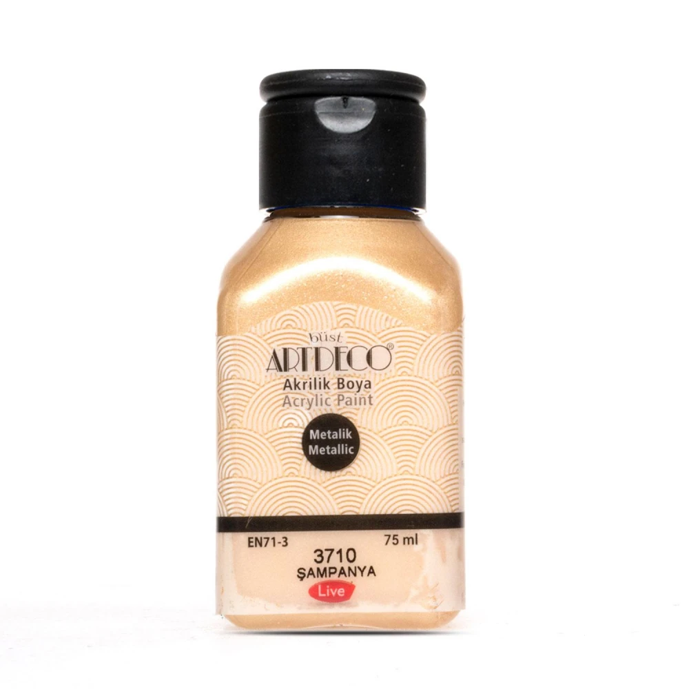 Peinture acrylique ARTDECO 75ml Champagne 3710