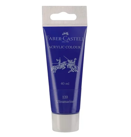 Peinture acrylique Faber-Castell 40ml Bleu outremer