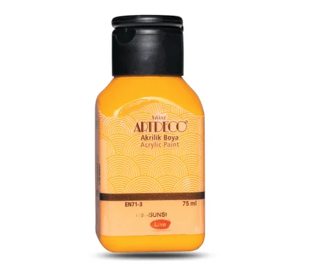 Peinture acrylique ARTDECO 75ml Soleil 3059
