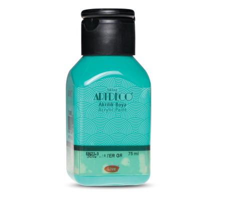 Peinture acrylique ARTDECO 75ml Vert eau 3662