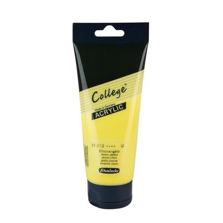 Peinture acrylique Schmincke Jaune citron 200ml