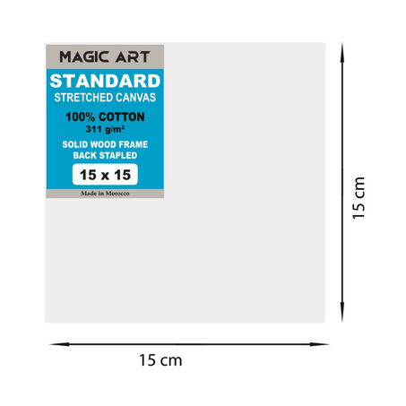 Toile Magic Art Standard 15x15 cm
