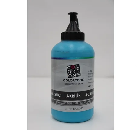 Peinture acrylique Colortone 650ml Bleu de sevres
