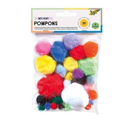 Pochette de 30 Pompons Folia