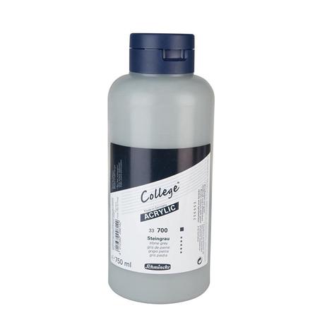 Peinture acrylique Schmincke Gris de pierre 750ml