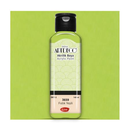 Peinture acrylique ARTDECO 140ml Vert pistache 3659