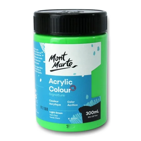 Peinture acrylique Mont Marte 300ml Vert clair