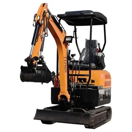 2025 4,000 lb TYPHON TERROR XX Mini Excavator Rubber Track with Kubota D902 Dies