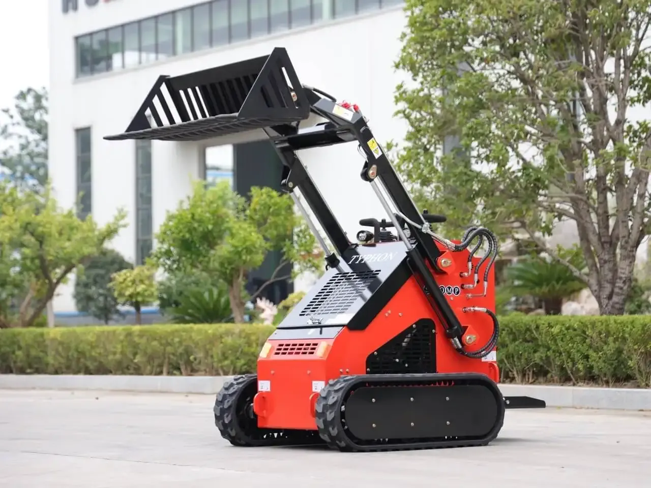 Skid Steer Loader Attachment Rock Bucket USA