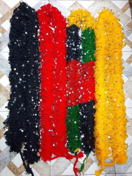 حزام موزون غليض الطول 2 متر و 30 سنتيم .