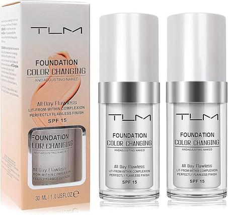 ✨ عبوتان من كريم الأساس TLM المتحوّل حسب لون بشرتك