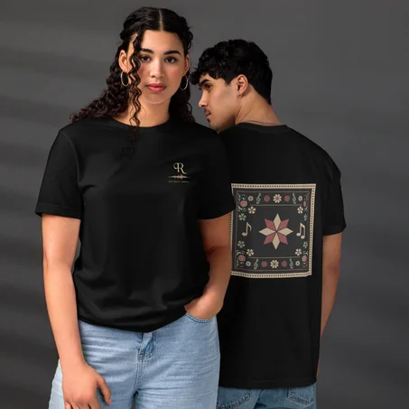 RIMÓS Electronic Heritage T-Shirt - Black & White