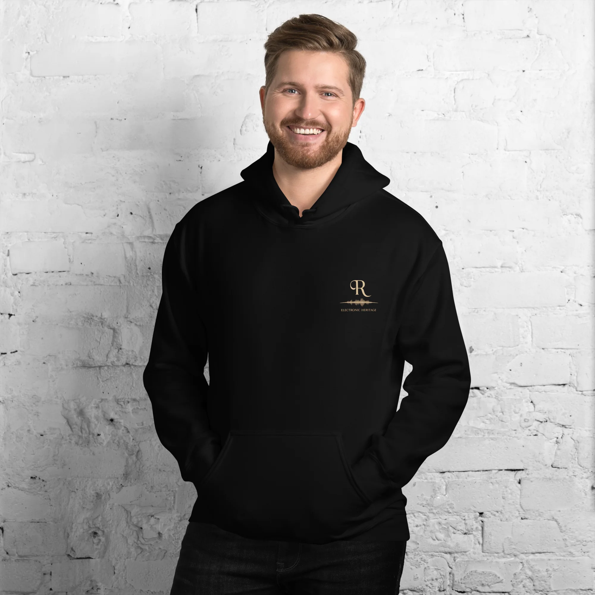RIMOS Heritage Hodie - Black & White