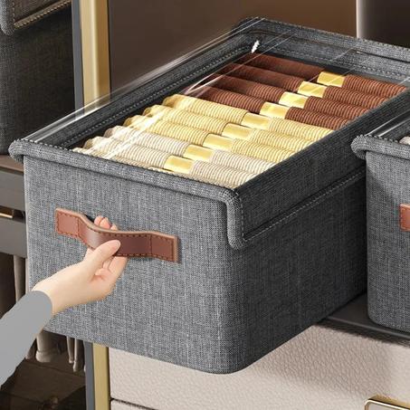 3 قطع صندوق تخزين متين وقابل للطي