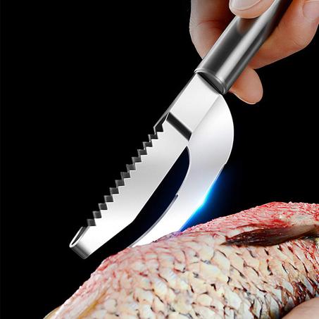 سكين تقشير وتنظيف السمك 3 في 1