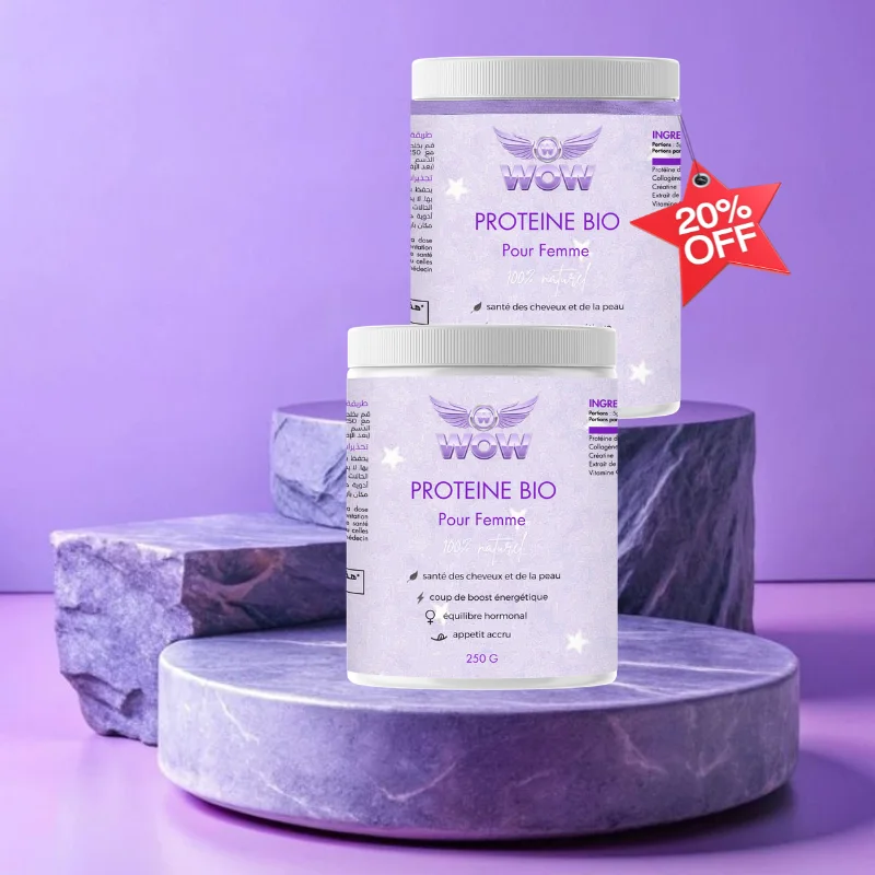 باك بروتين زيادة المناطق الأنتوية  pack proreine bio poudre 250g