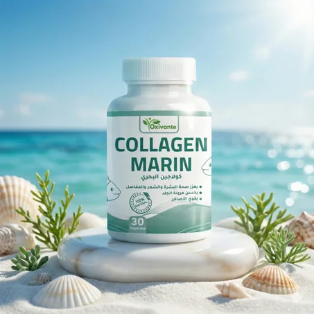 كولاجين بحري (Collagen Marin) - 30 كبسولة | Oxivante