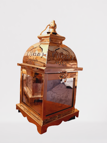 فانوس أنيق مدمج بأنشودة رمضان + مبخرة