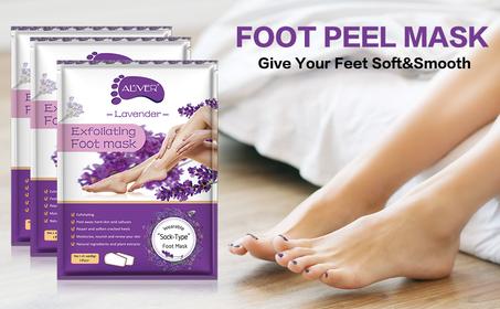 قناع تقشير القدم لافندر