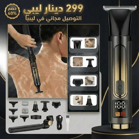 ماكينة الحلاقة الكهربائية Kemei الاحترافية للرجال - مقاومة للماء وقابلة للشحن لحلاقة ناعمة ومثالية