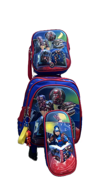 Ensemble trolley 3in1 Captain america  EXTRA