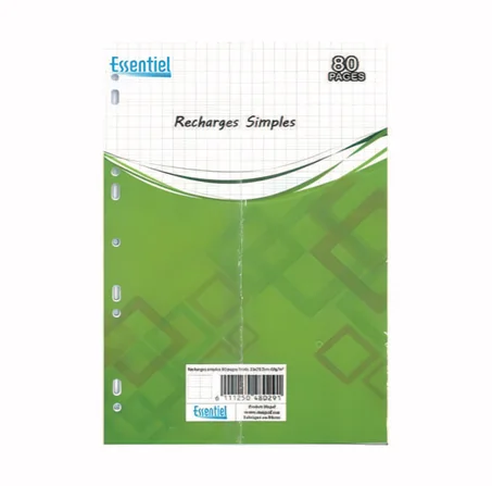 Papier simple 80 page A4 60g/m