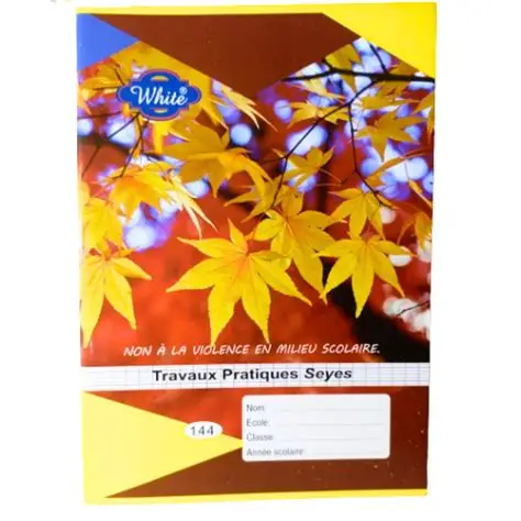 Cahier Travaux pratiques 144 pages grand format
