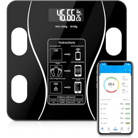 ميزان إلكتروني ذكي لقياس وزن الجسم