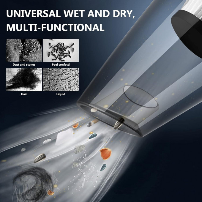 المكنسة الكهربائية المحمولة Handheld Vacuum Cleaner 4 in 1
