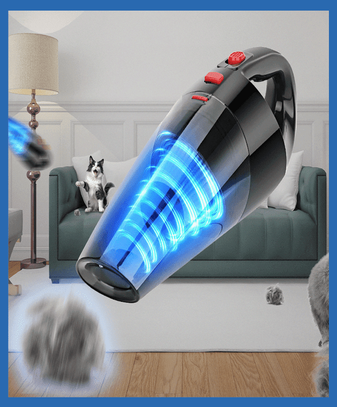 المكنسة الكهربائية المحمولة Handheld Vacuum Cleaner 4 in 1
