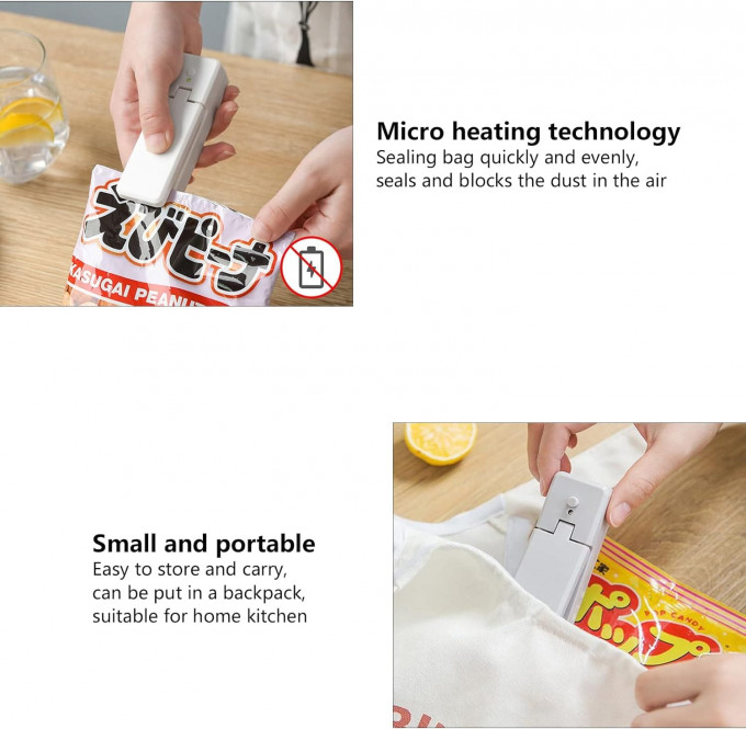 جهاز غلق اكياس البلاستيك Handheld Heat Sealer