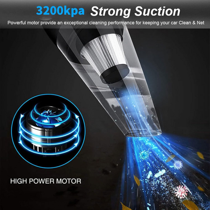 المكنسة الكهربائية المحمولة Handheld Vacuum Cleaner 4 in 1