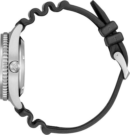 سيتيزين ساعة انالوج اوتوماتيكية للرجال بسوار بولي يوريثين NY0120-01E بمينا أسود