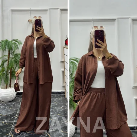 ensemble lin casual over size