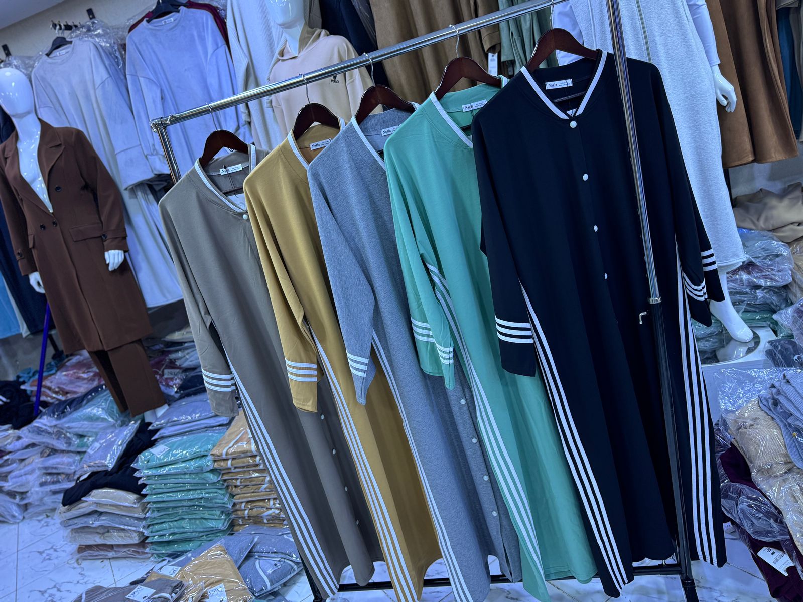 عباية رياضية اديداس Manches larges