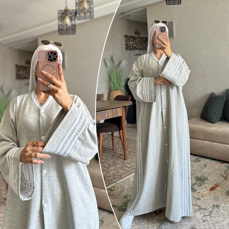 عباية رياضية اديداس Manches larges
