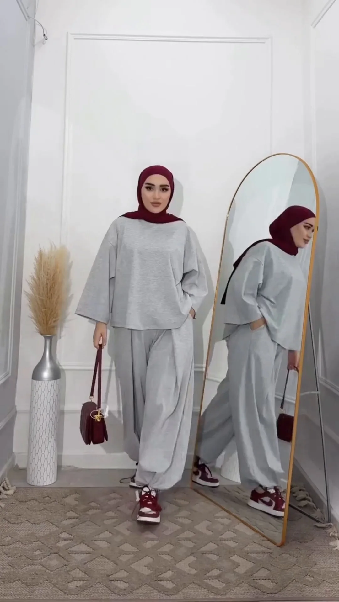ensemble oversize sport