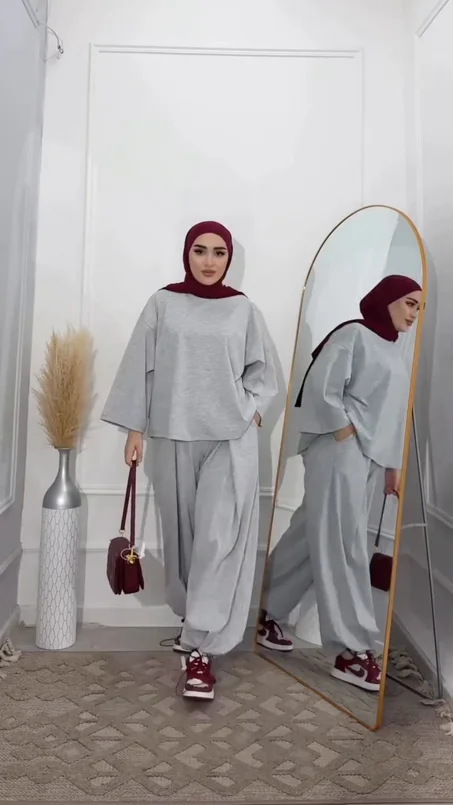 ensemble oversize sport