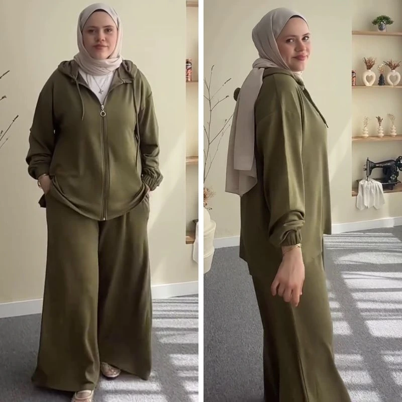 طقم كاجوال أوفر سايز