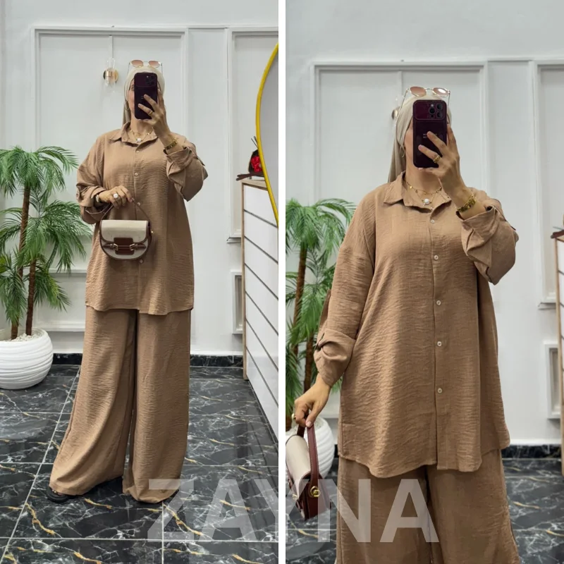 ensemble lin casual over size