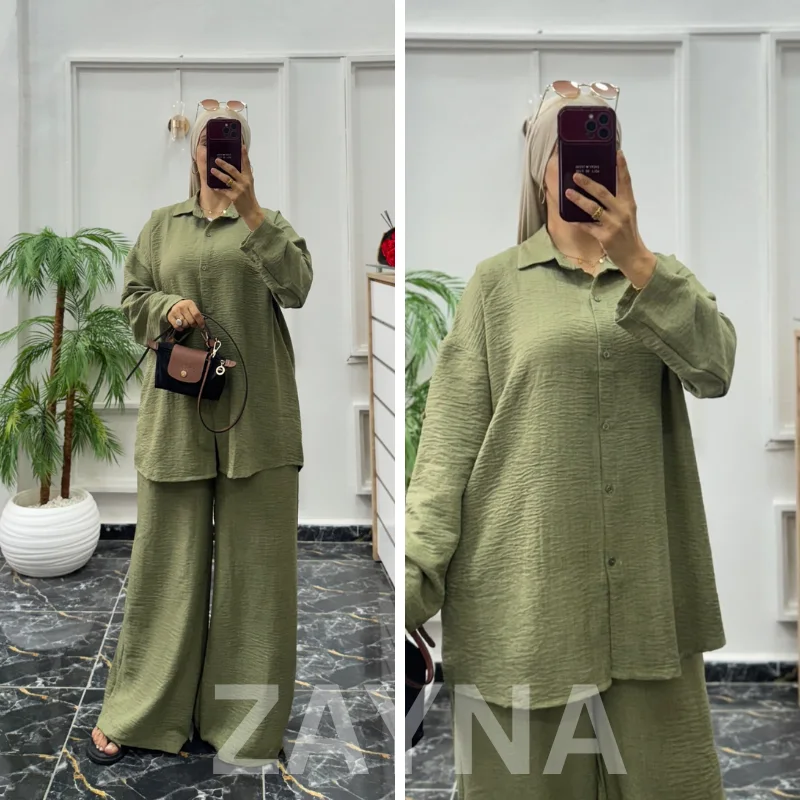 ensemble lin casual over size