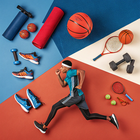 مستلزمات الرياضة