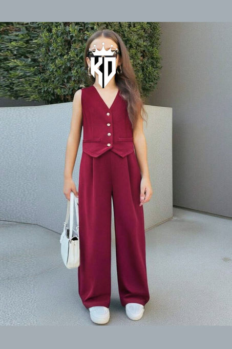 طقم بلوزة بنات عصري